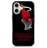 Miami Heat logo Case iPhone 16 BC1238