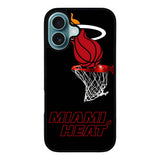 Miami Heat logo Case iPhone 16 Plus BC1238