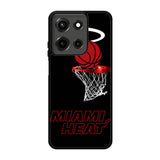 Miami Heat logo Motorola Moto G 5G 2025 Case BC1238