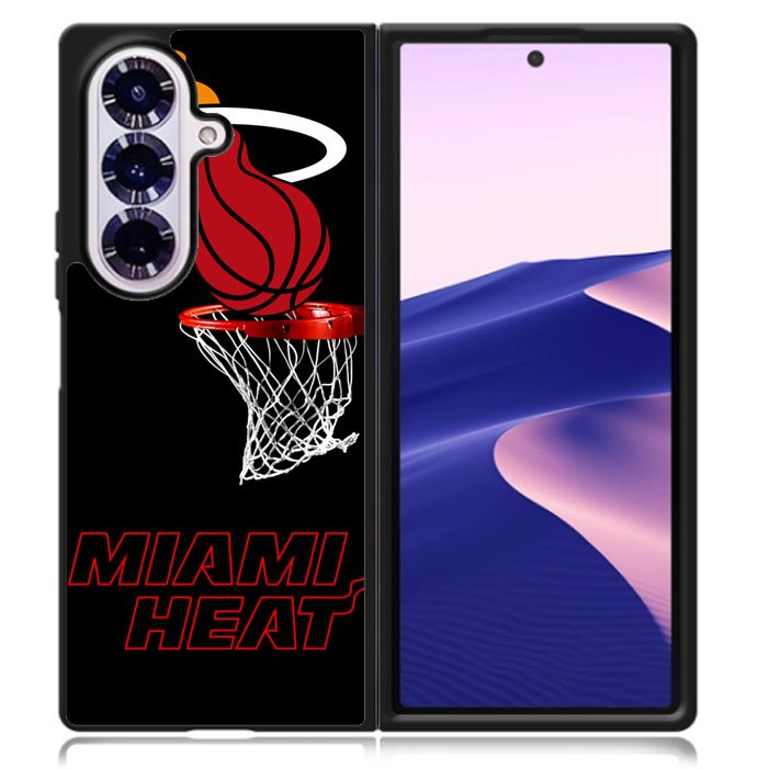 Miami Heat logo Samsung Galaxy Z Fold 7 5G Case BC1238