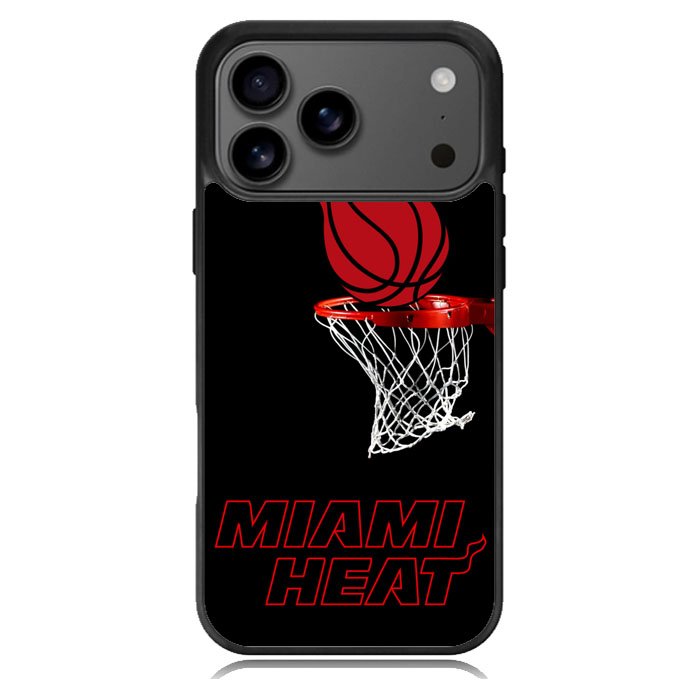 Miami Heat logo iPhone 17 Pro Case BC1238