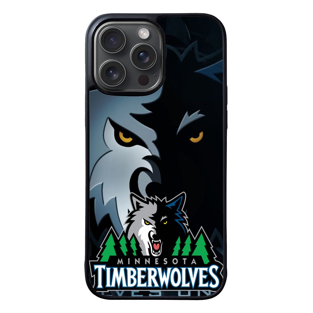 Minnesota Timberwolves Case iPhone 15 Pro BC1239