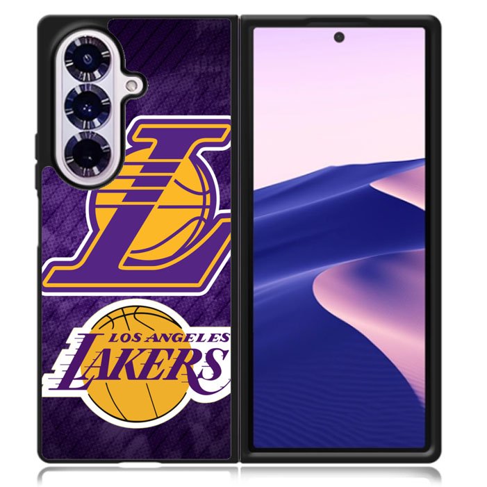 Los Angeles Lakers Samsung Galaxy Z Fold 7 5G Case BC1241
