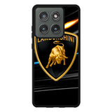 lamborghini logo black Case Motorola Moto Edge 2025 BC1243
