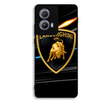 lamborghini logo black Motorola Moto Edge 2024 Case BC1243