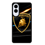 lamborghini logo black Samsung Galaxy S25 Edge Case BC1243