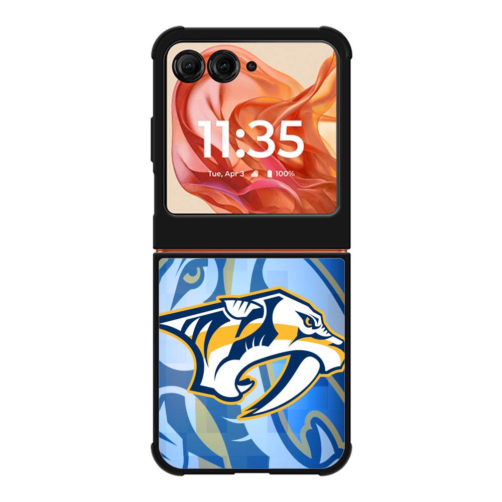 Nashville Predators Motorola Moto Razr 2025/2024 , Moto Razr 60/50 Case BC1255