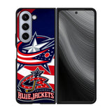Columbus Blue Jackets Case Samsung Galaxy z Fold 5 5G BC1258