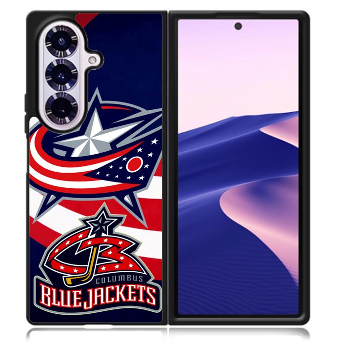 Columbus Blue Jackets Samsung Galaxy Z Fold 7 5G Case BC1258