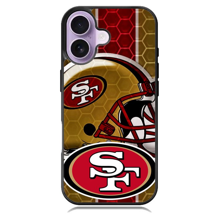 San Francisco 49ers logo iPhone 17 Case BC1268
