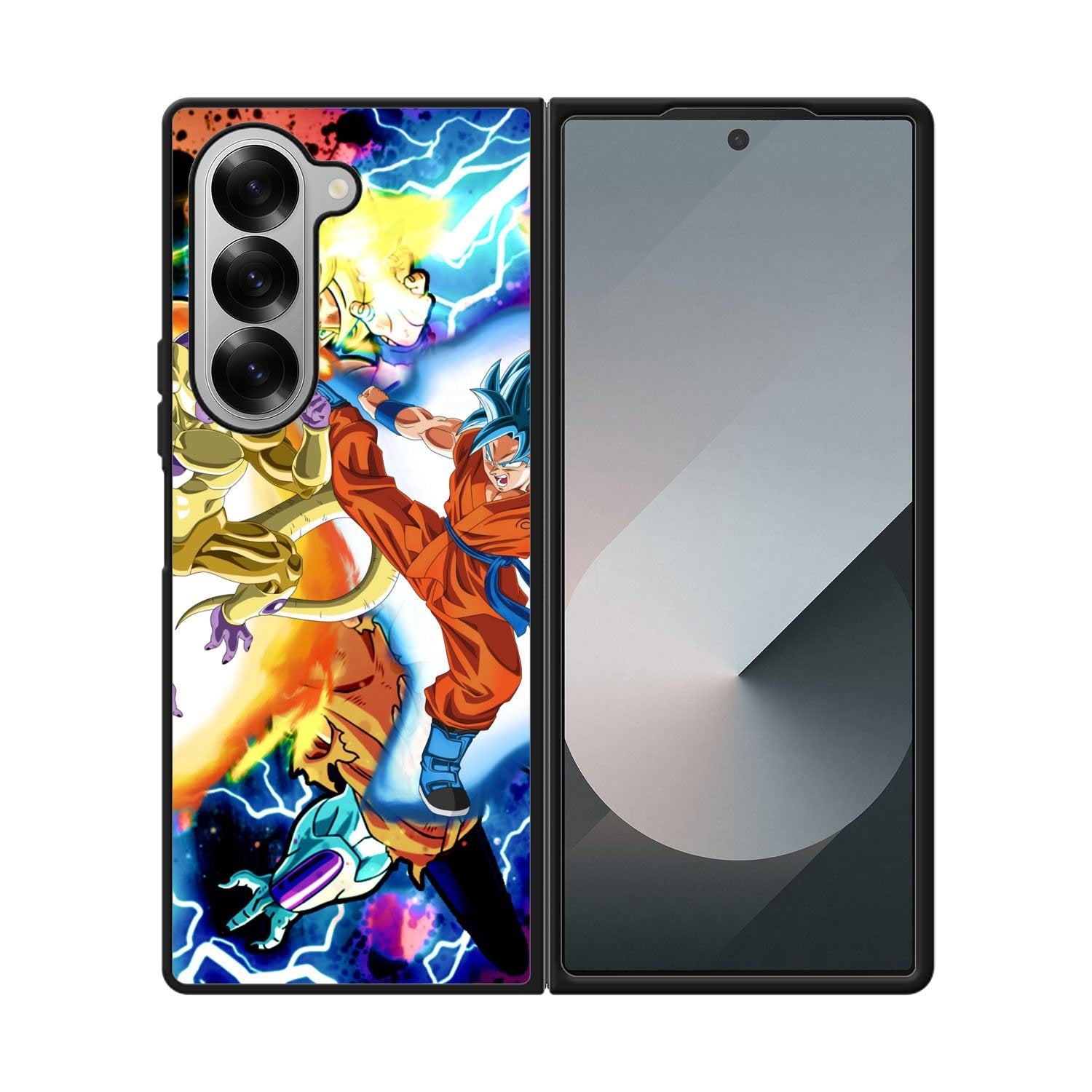 dragon ball super saiyan god Case Samsung Galaxy Z Fold 6 5G BC1275