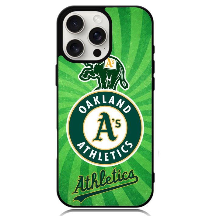 Oakland Athletics Case iPhone 16 Pro BC1289