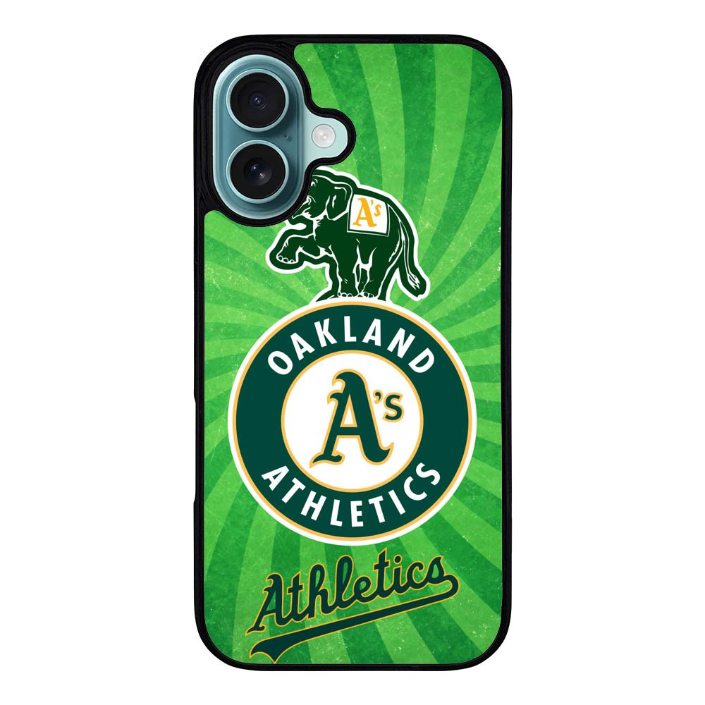 Oakland Athletics Case iPhone 16 Plus BC1289