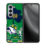 Notre Dame Fighting Irish logo Case Samsung Galaxy z Fold 5 5G BC1293
