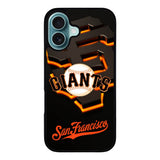 San Francisco Giants Case iPhone 16 Plus BC1297