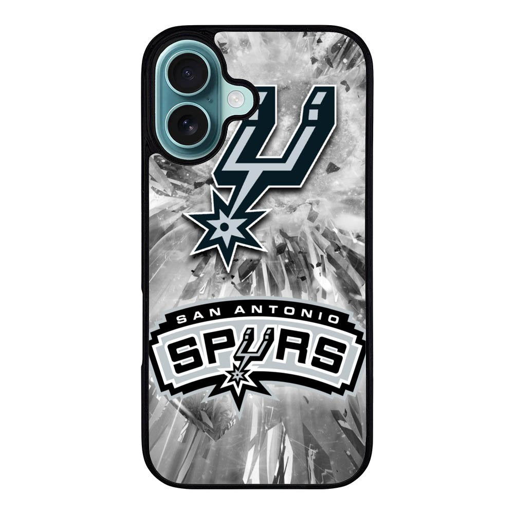 San Antonio Spurs Case iPhone 16 Plus BC1303