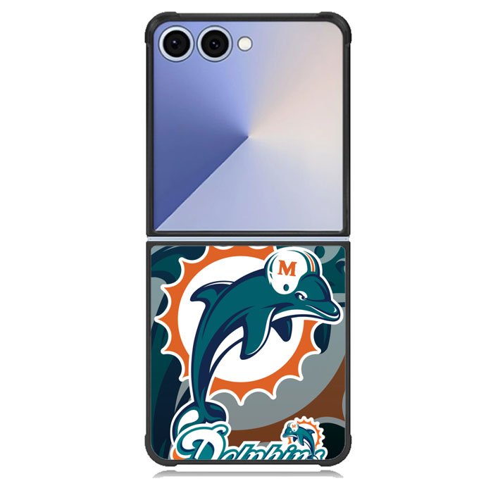 Miami Dolphins Nfl Samsung Galaxy Z Flip 7 Case BC1308
