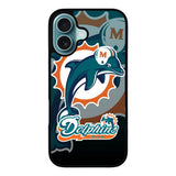 Miami Dolphins Nfl Case iPhone 16 Plus BC1308