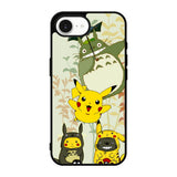 Totoro Love Pikachu Pokemon iPhone 17e Case BC1309