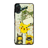 Totoro Love Pikachu Pokemon Case Samsung Galaxy A07 BC1309