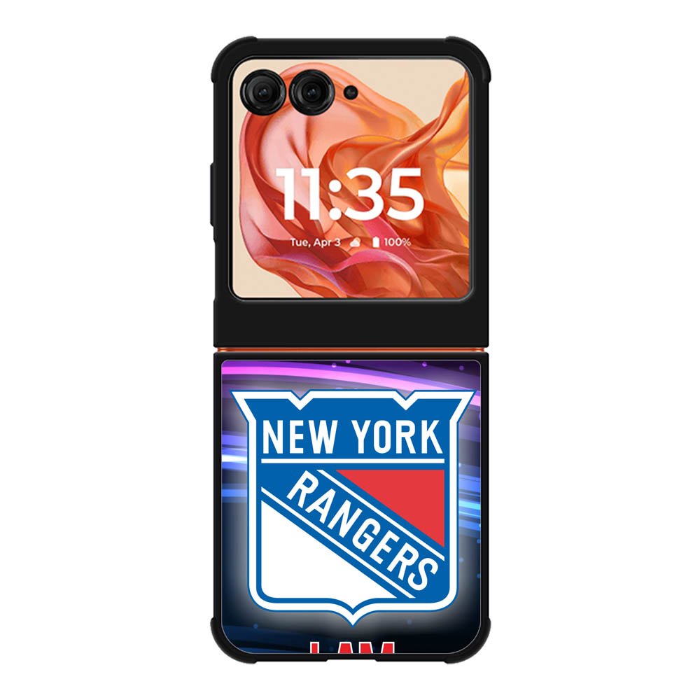 New York Rangers Motorola Moto Razr 2025/2024 , Moto Razr 60/50 Case BC1317