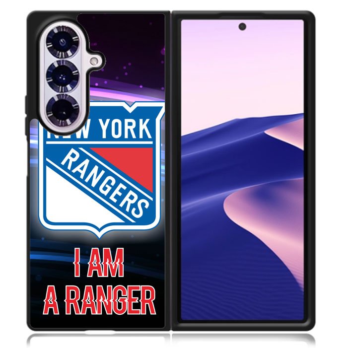 New York Rangers Samsung Galaxy Z Fold 7 5G Case BC1317
