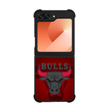 chicago bulls logo Case Samsung Galaxy Z Flip 6 5G BC1320