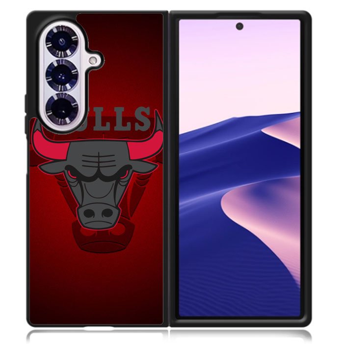 chicago bulls logo Samsung Galaxy Z Fold 7 5G Case BC1320