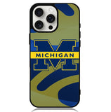 Michigan logo Case iPhone 16 Pro Max BC1322