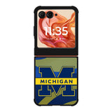 Michigan logo Motorola Moto Razr 2025/2024 , Moto Razr 60/50 Case BC1322