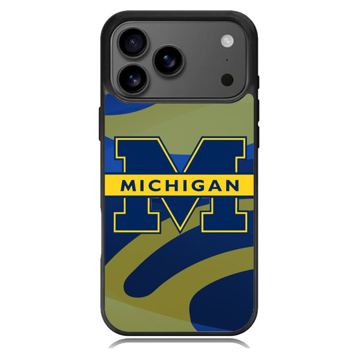 Michigan logo iPhone 17 Pro Max Case BC1322
