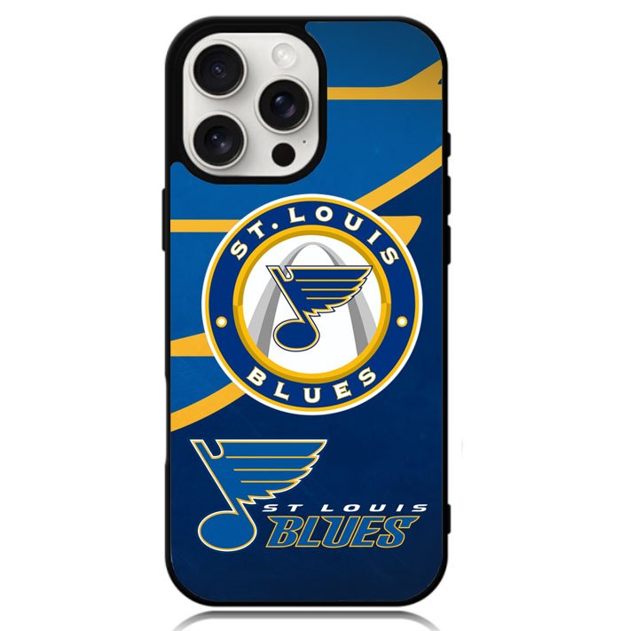 St Louis Blues Logo Case iPhone 16 Pro BC1325