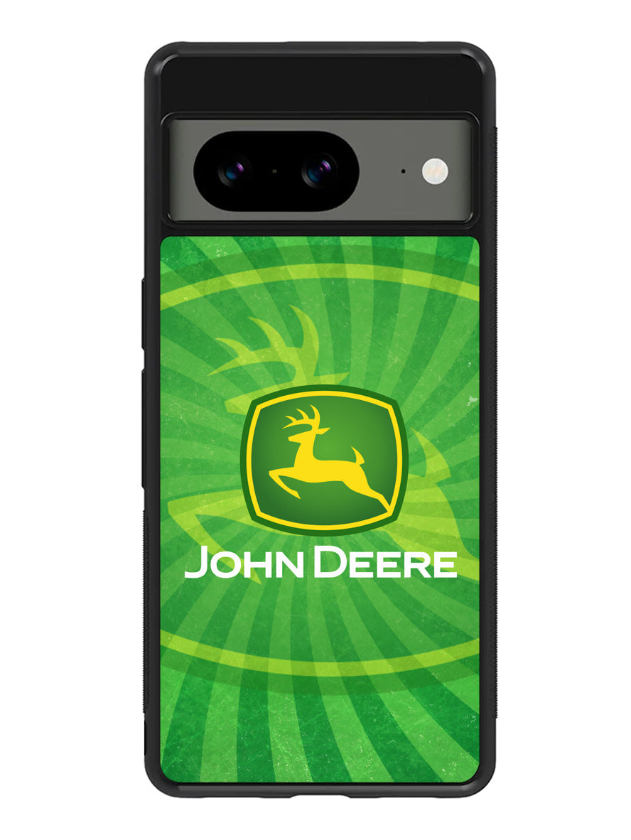 John Deere Tractors logo Google Pixel 8a Case