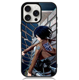 Attack on Titan Mikasa Z3546 iPhone 16 Pro Max Case