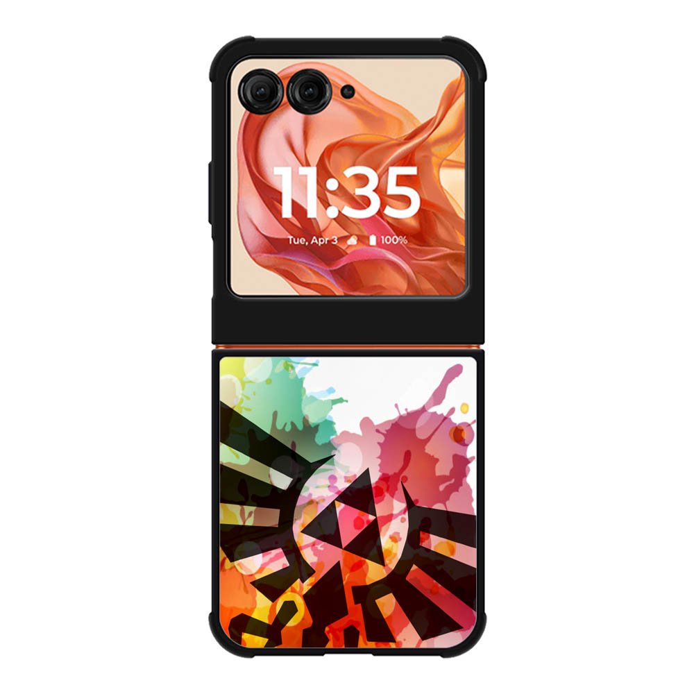 Legend of Zelda Symbol Paint Motorola Moto Razr 2025/2024 , Moto Razr 60/50 Case BC1334