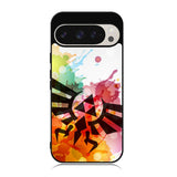 Legend of Zelda Symbol Paint Case Google Pixel 9 Pro XL BC1334