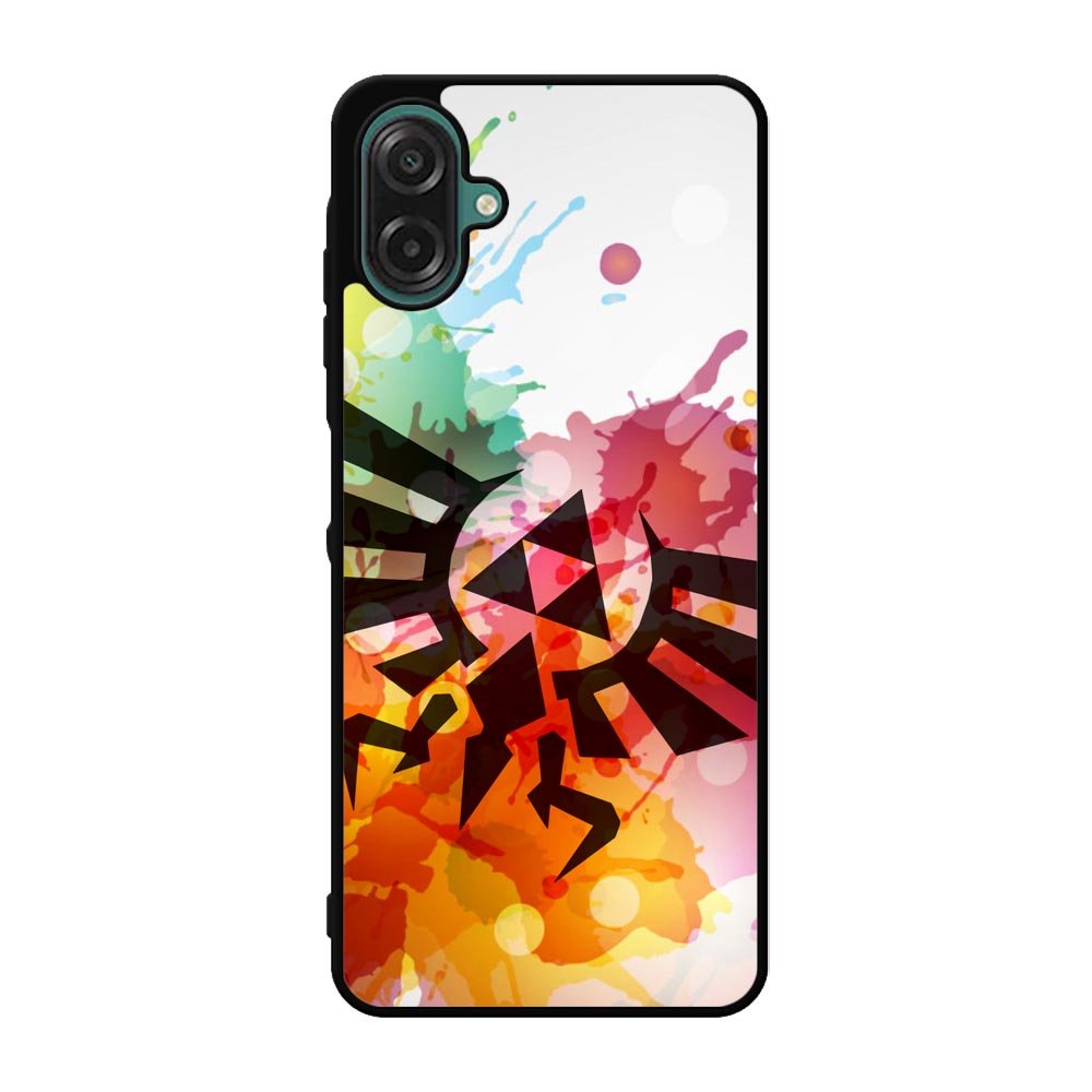 Legend of Zelda Symbol Paint Case Samsung Galaxy A07 BC1334