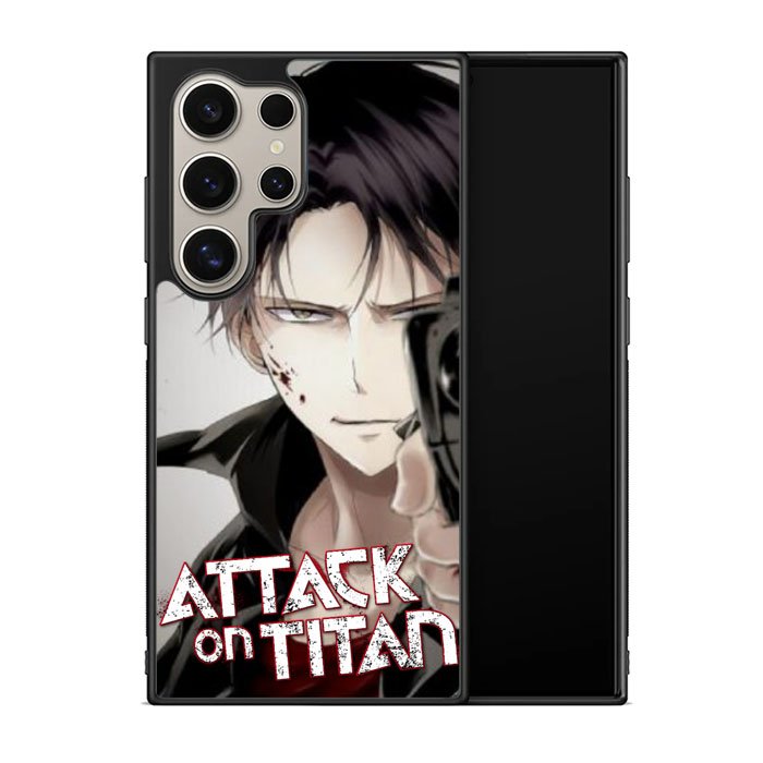 attack on titan levi Z3645 Samsung Galaxy S25 Ultra 5G Case