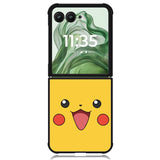 Pikachu Pokemon Z3776 Motorola Moto Razr+ Plus 2024/2025 Case, Motorola Razr 50 Ultra/50s Ultra Case