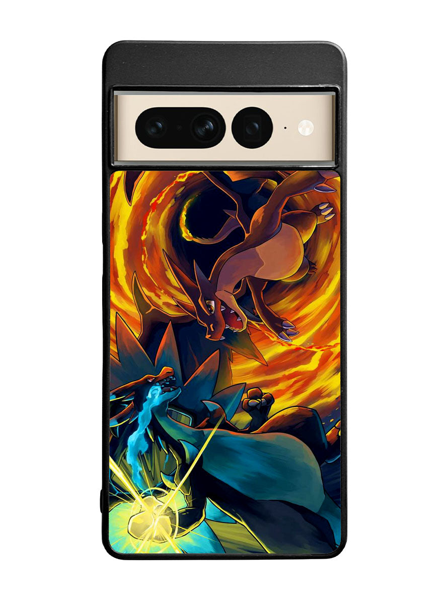 Pokemon Charizard Mega Evolution Google Pixel 7 Pro Case