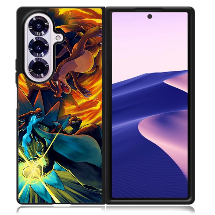pokemon charizard mega evolution Samsung Galaxy Z Fold 7 5G Case BC1337
