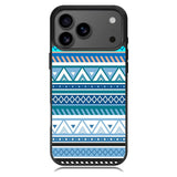 Aztec Pattern Blue Z3811 iPhone 18 Pro Max Case