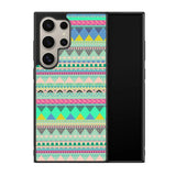 Pastel Aztec pattern Z3832 Samsung Galaxy S25 Ultra 5G Case
