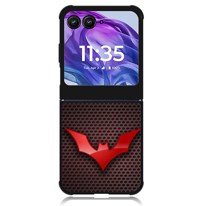 Batman Logo Red Motorola Moto Razr 2024 , Moto Razr 50 Case
