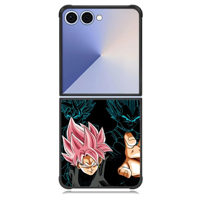 dragon ball super black goku Samsung Galaxy Z Flip 7 Case BC1344