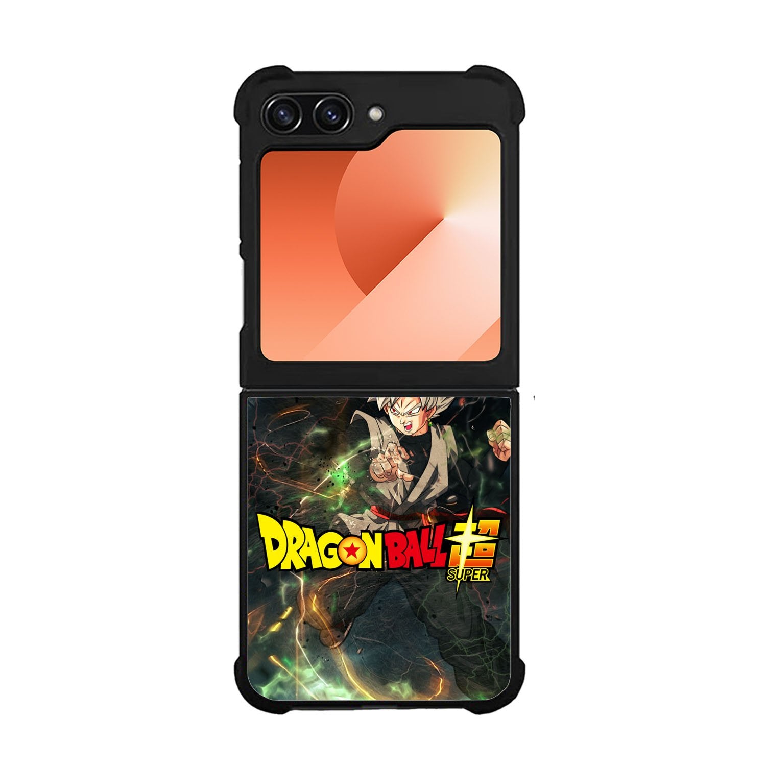black goku dragon ball zuper Case Samsung Galaxy Z Flip 6 5G BC1349
