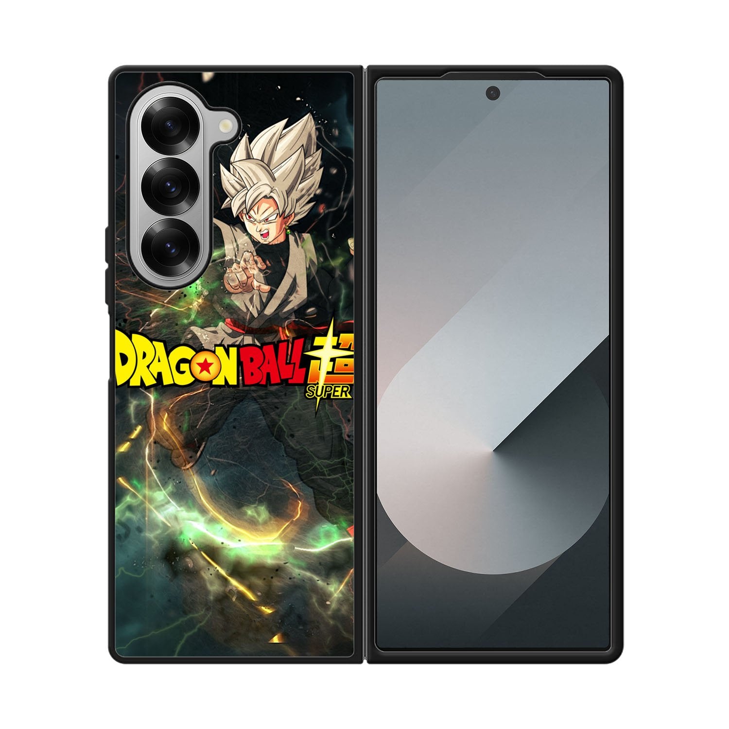 black goku dragon ball zuper Case Samsung Galaxy Z Fold 6 5G BC1349