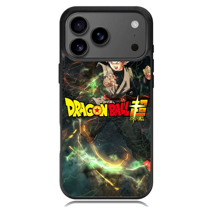 black goku dragon ball zuper iPhone 17 Pro Max Case BC1349