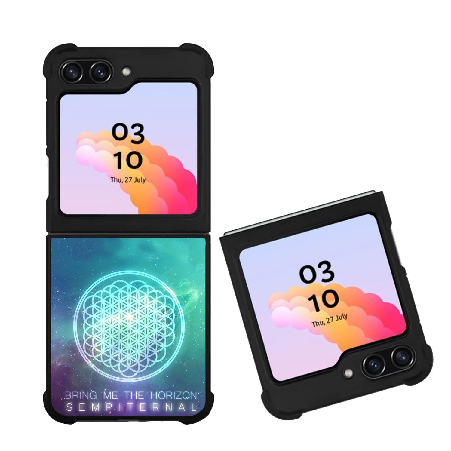 bring me the horizon logo sempiternal Galaxy Case Samsung Galaxy Z Flip 5 5G BC1350
