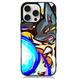 Lucario Mega evolution Pokemon Case iPhone 16 Pro Max BC1351